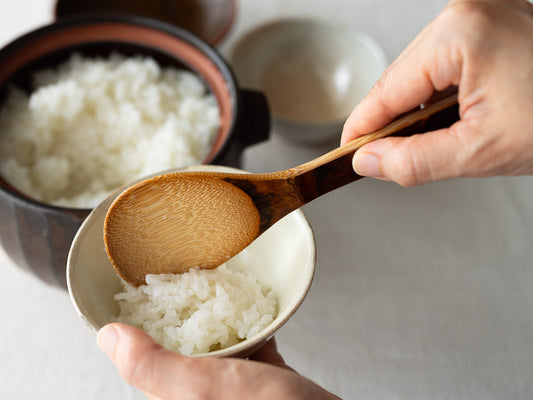 Rice Paddle / Smoked Bamboo / Kochi-JPN 321207-1