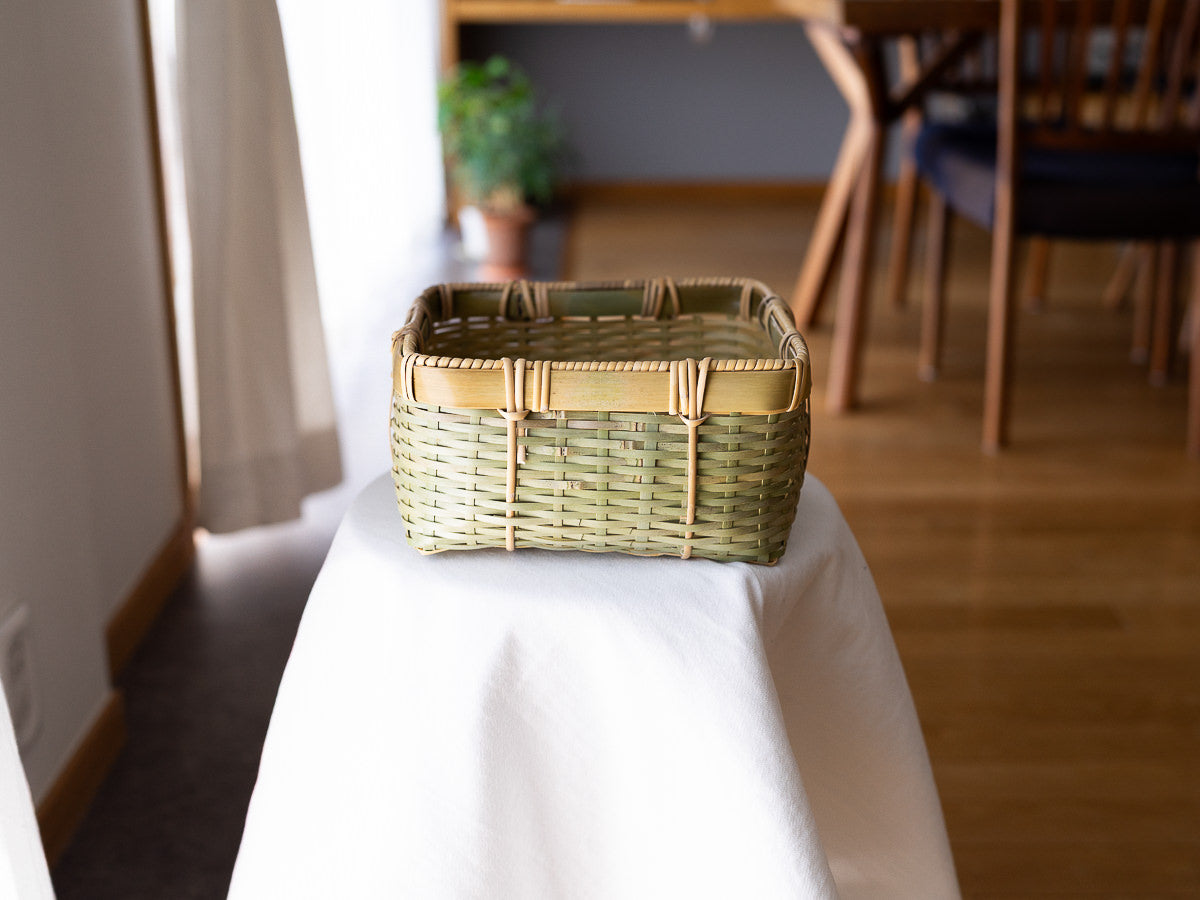 “SUMŌ salt” (storage)basket Square, Rectangle / Madake-bamboo / Ibaraki-JPN 810205