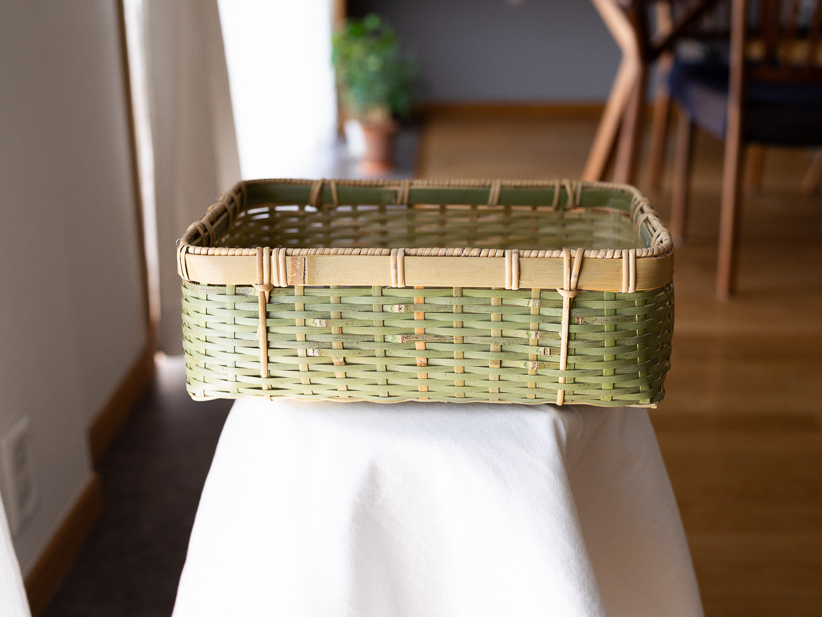 “SUMŌ salt” (storage)basket Square, Rectangle / Madake-bamboo / Ibaraki-JPN 810205