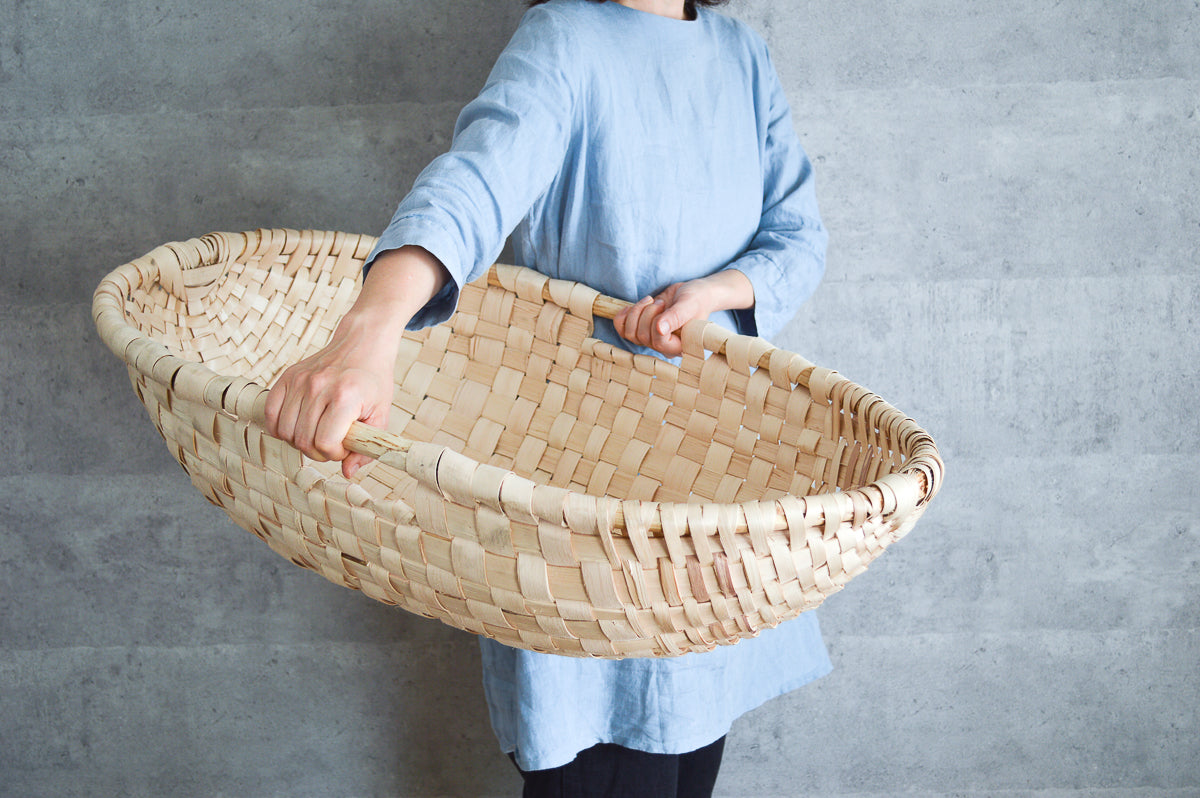 Oval Basket / Hazel / POL 340215