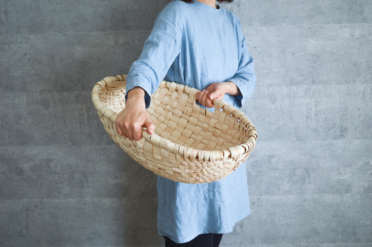 Oval basket S, M ,L / Hazel / POL 340215