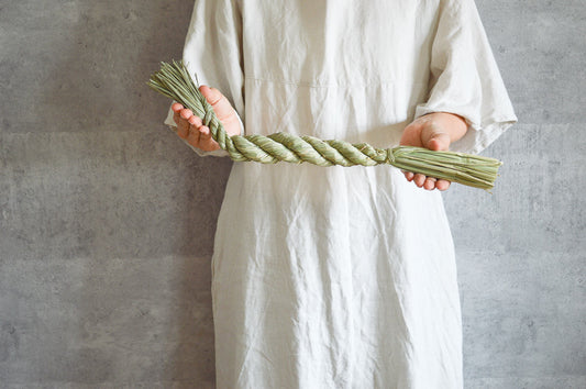Shimekazari "Kōjin"(for the god of cooking stove)  / Rice straw / Tōkyō-JPN 250924-1