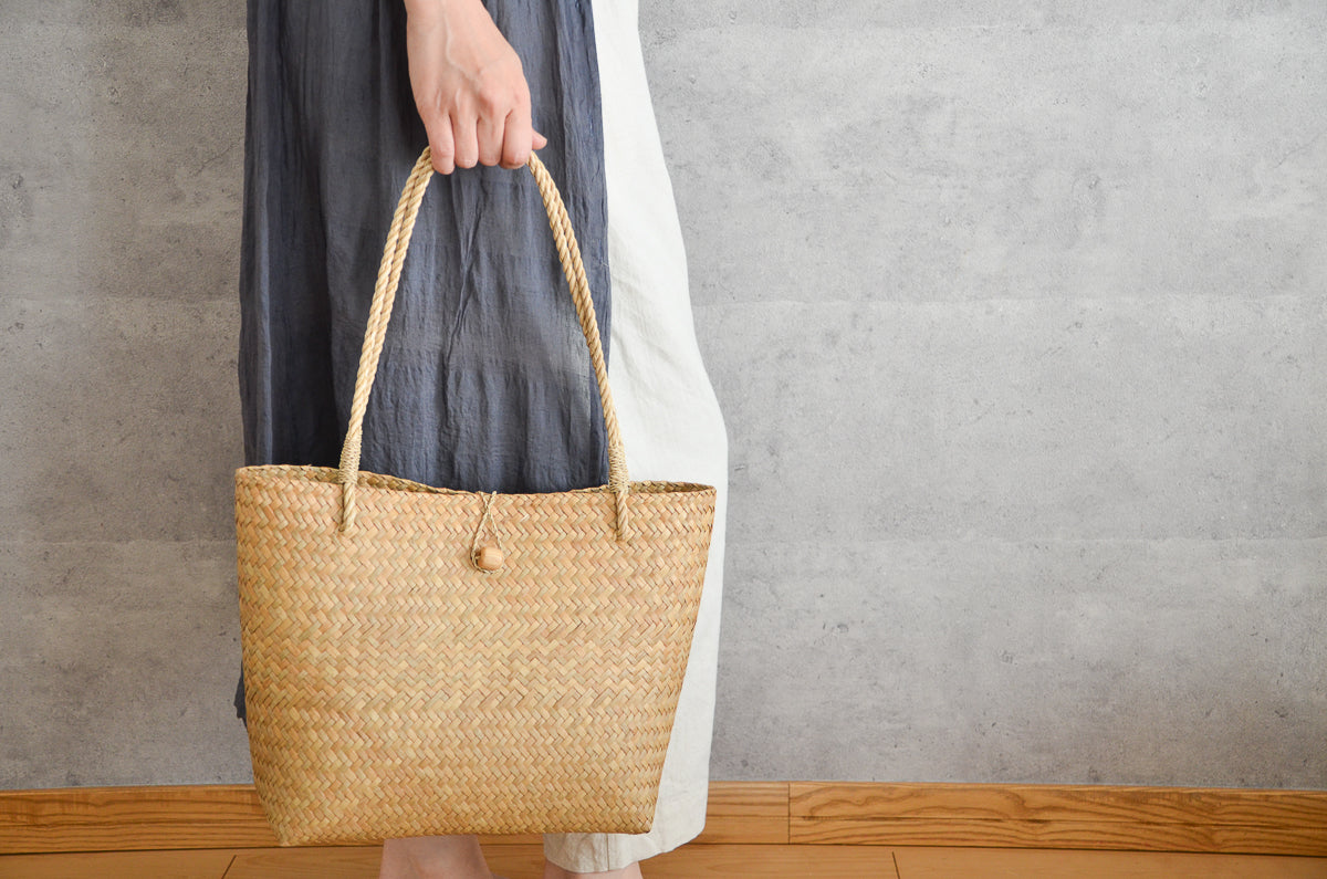 Slim Tote white button / Kachū / THA 3115121-1