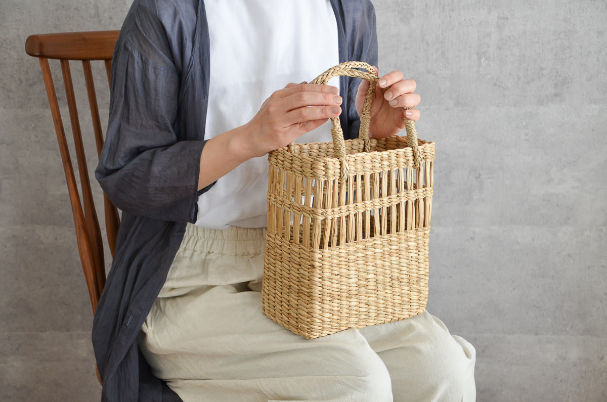 Handbag “Half open weave” / Kok / THA 3115425-1