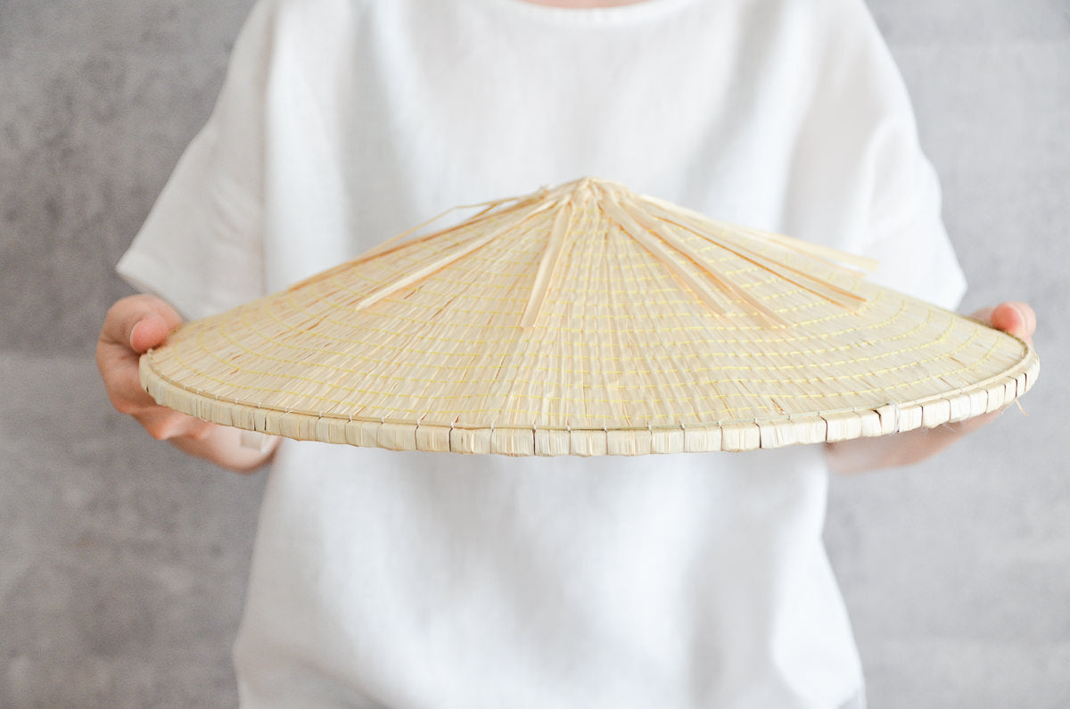 富山県/すげ(菅) 菅笠 富士(38cm)・浅山(42cm) 2タイプ 810407