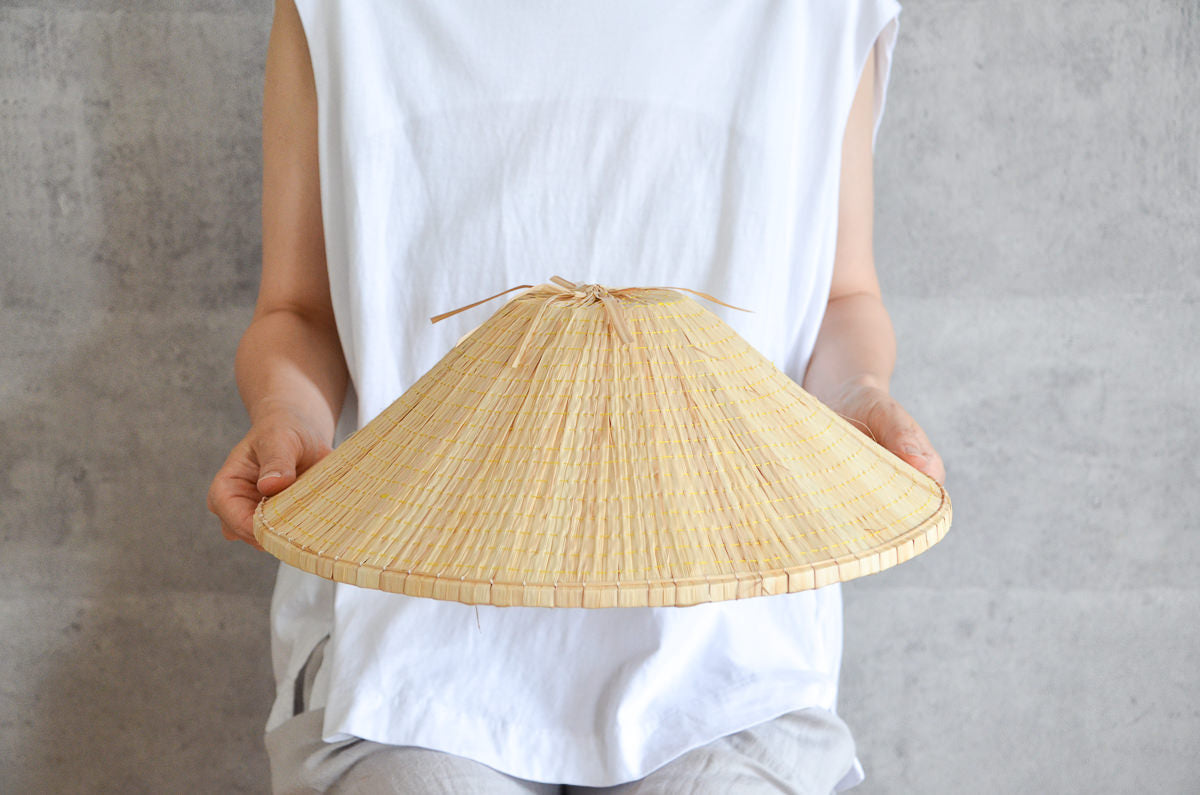 富山県/すげ(菅) 菅笠 富士(38cm)・浅山(42cm) 2タイプ 810407