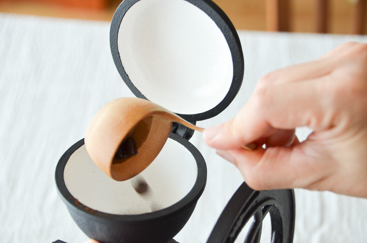 Coffee Measuring Spoon / Smoked Bamboo / Kochi-JPN 321214-1