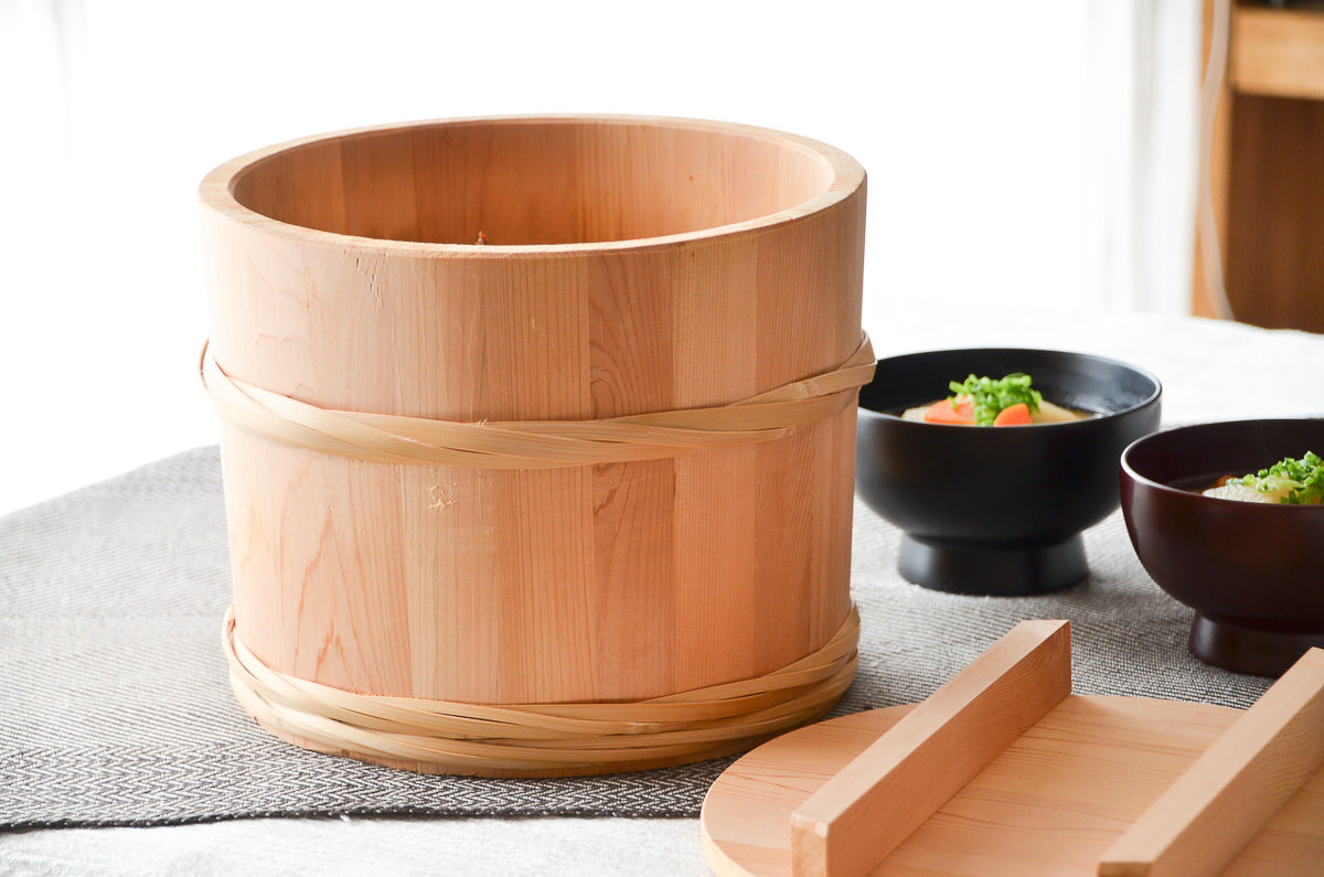 Pickle tub 24cm, 27cm, 30cm, 33cm 4sizes / Sawara Cypress / Nagano-JPN 811110