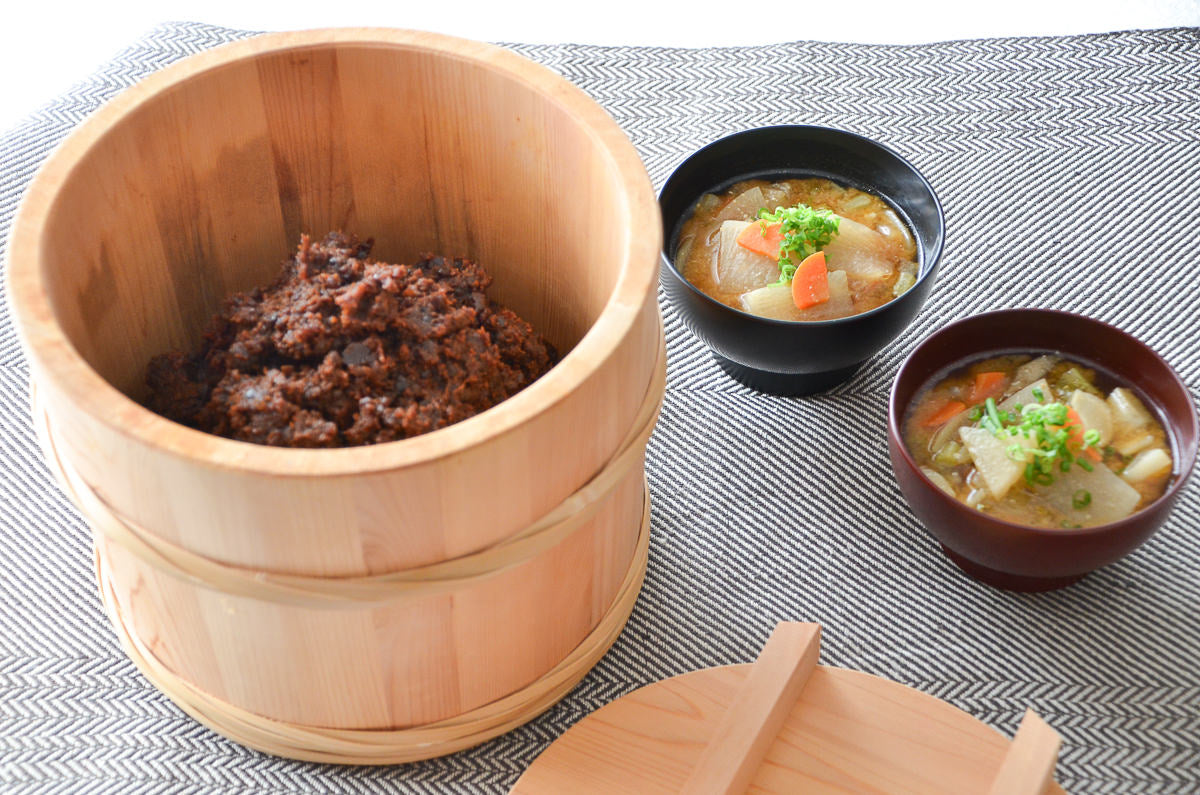 Pickle tub 24cm, 27cm, 30cm, 33cm 4sizes / Sawara Cypress / Nagano-JPN 811110