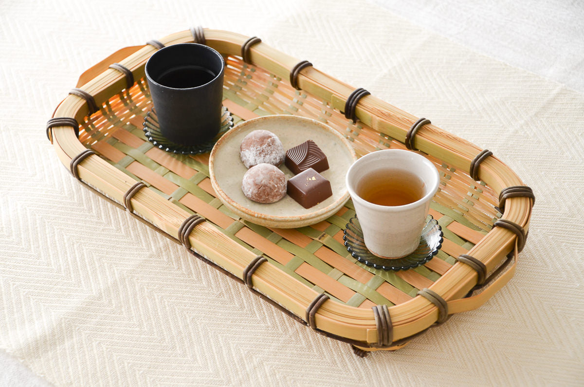 Square tray, Rectangle tray / Madake bamboo / Oita-JPN 220674