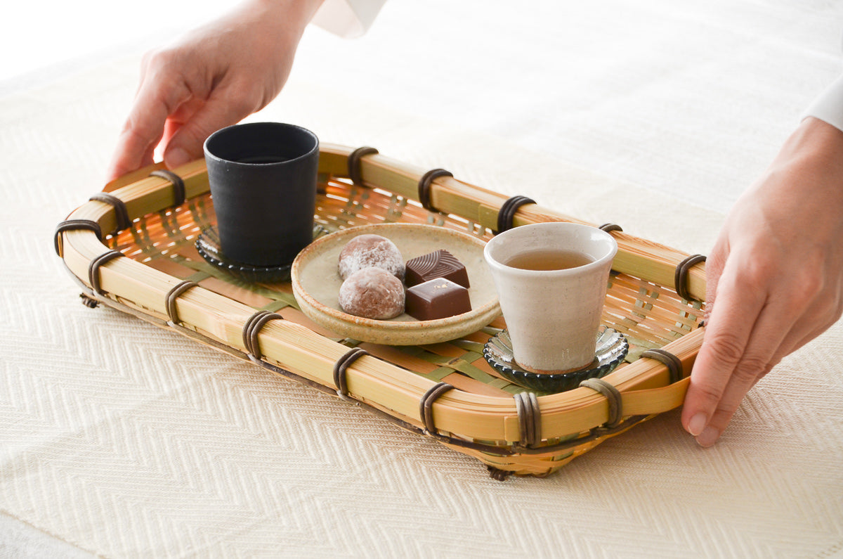 Square tray, Rectangle tray / Madake bamboo / Oita-JPN 220674