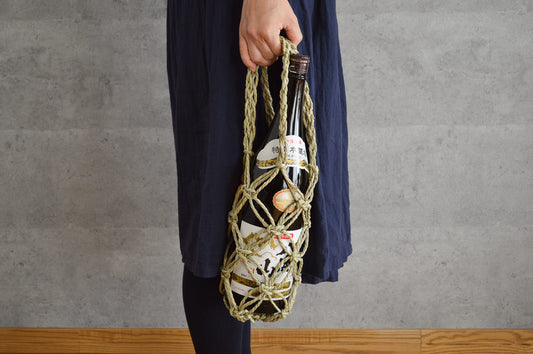 Bottle Basket / Igusa Rush / Okayama-JPN 330311