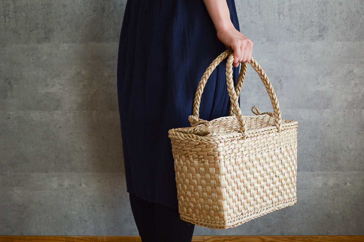 ポーランド/がま Basket Bag 340212-1