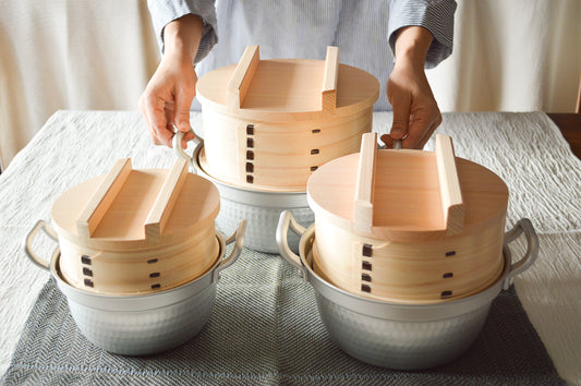Small Stepped Pot (for Mini Japanese Steamer) / Aluminum / Toyama-JPN 811120