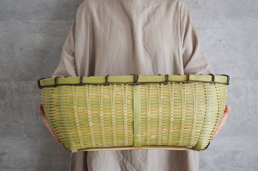 Storage Basket Large / Madake Bamboo / Oita-JPN 220605-1