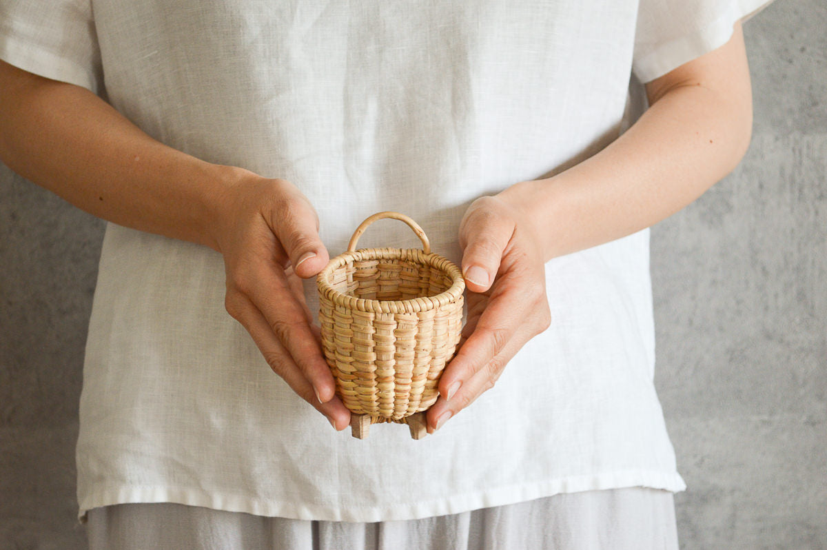 “Zogata” Basket / Pine Root / POL 340206