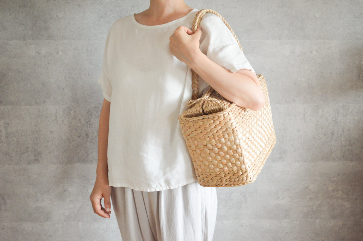 ポーランド/がま Basket Bag 340212-1