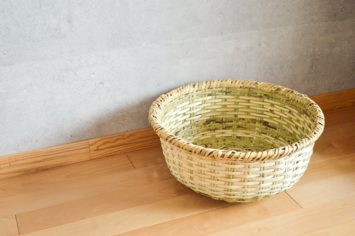 Harvest basket “Paisuke” / Nemagari bamboo / Nagano-JPN 610218-1