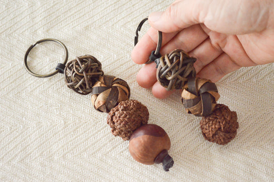Key Holder / Wild Grape Vine, Walnut, Akebi / Yamagata-JPN 311427