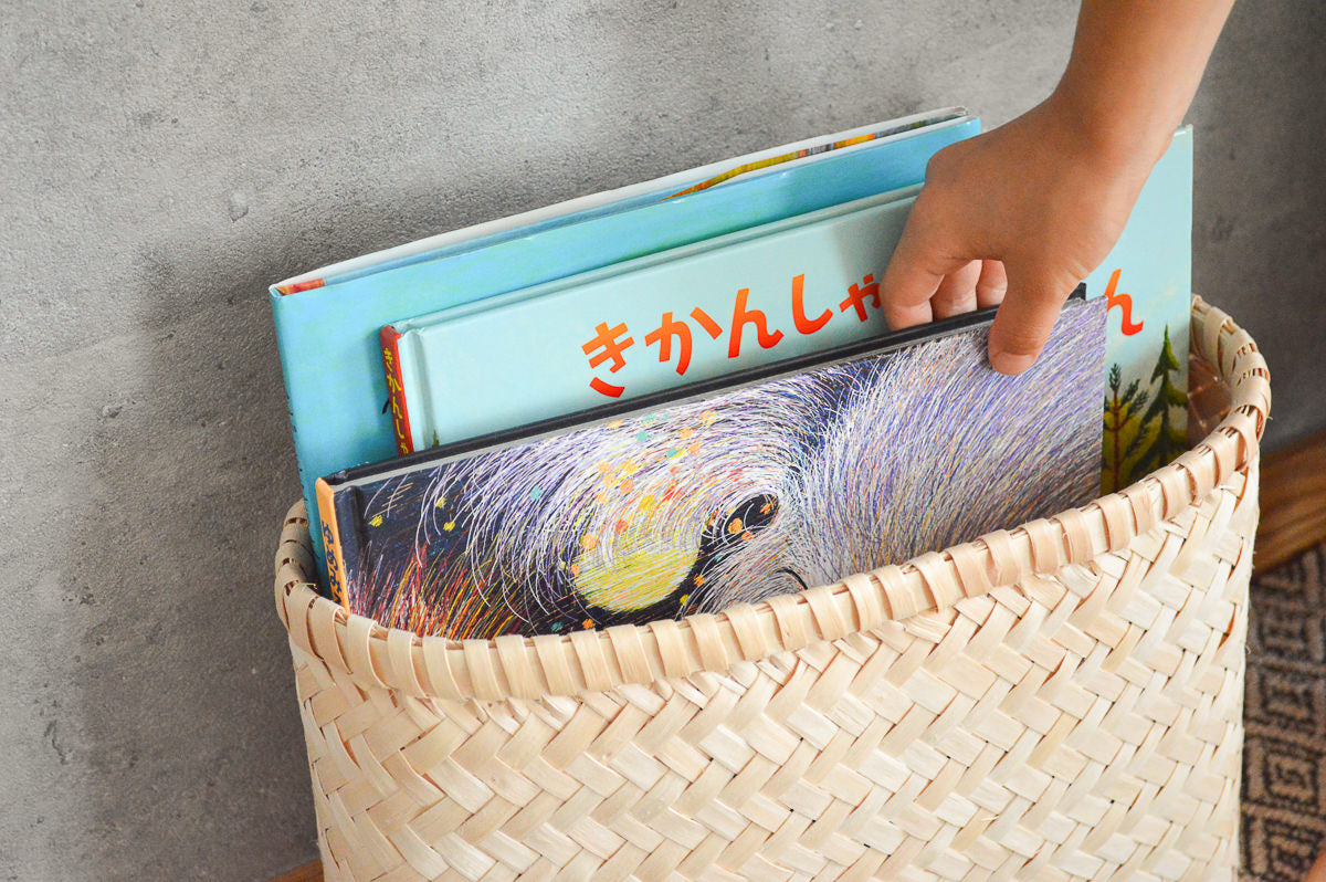 Organizing basket slim S, L / Itaya maple / Akita-JPN 720909