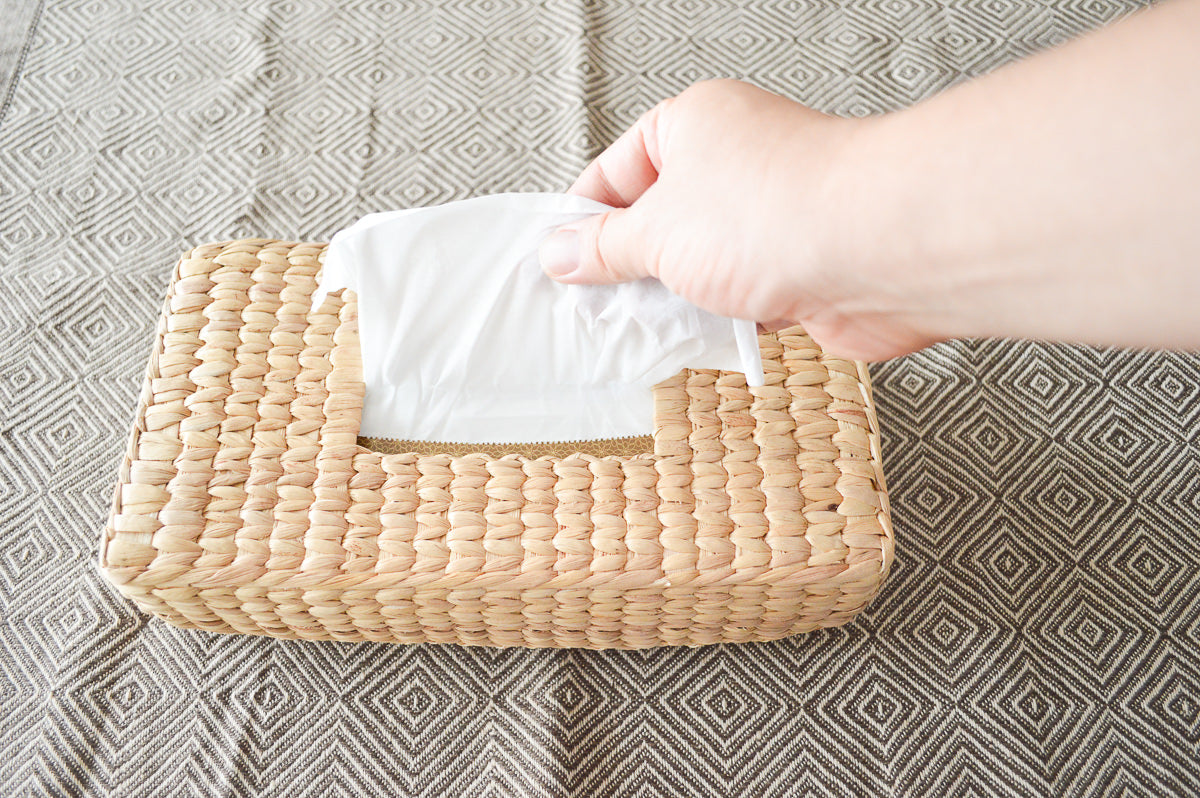 Tissue box basket / Water hyacinth / THA 3115212-1