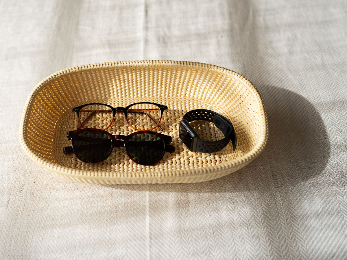 Fine Weave Bread Basket / Willow / BEL 440304-1