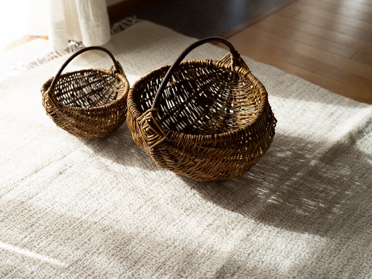 Round basket S, L / Willow / LTU 140512