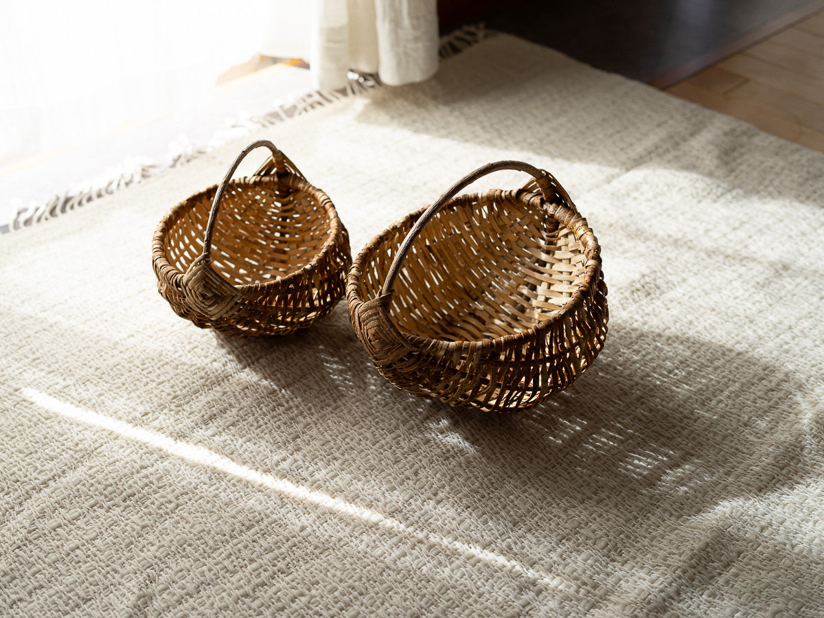 Round basket S, L / Hazel / LTU 140513
