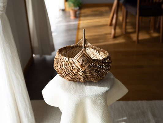 Round Basket / Hazel / LTU 140513
