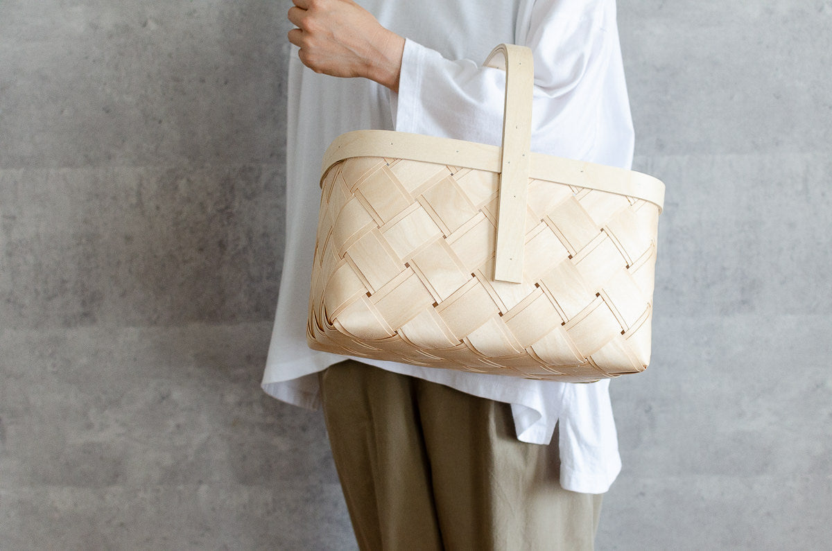 Mushroom basket S,M,L 3sizes / Birch / EST 140603