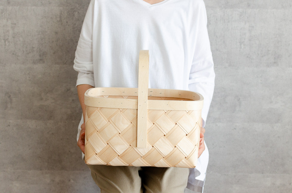 Mushroom basket S,M,L 3sizes / Birch / EST 140603