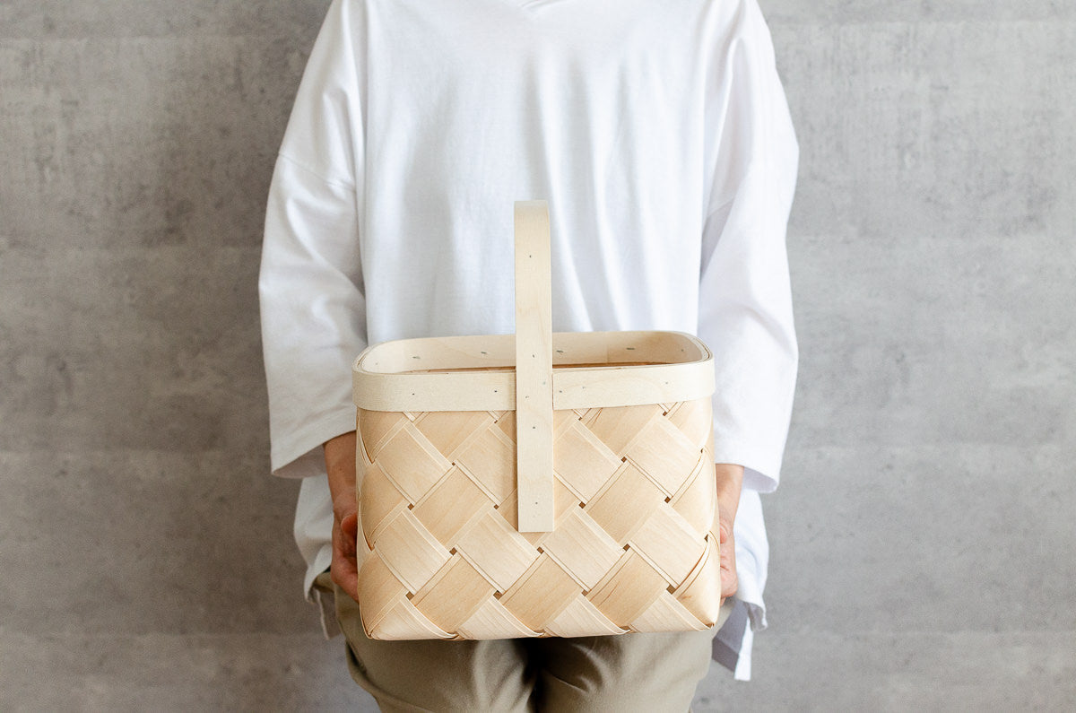 Mushroom basket S,M,L 3sizes / Birch / EST 140603