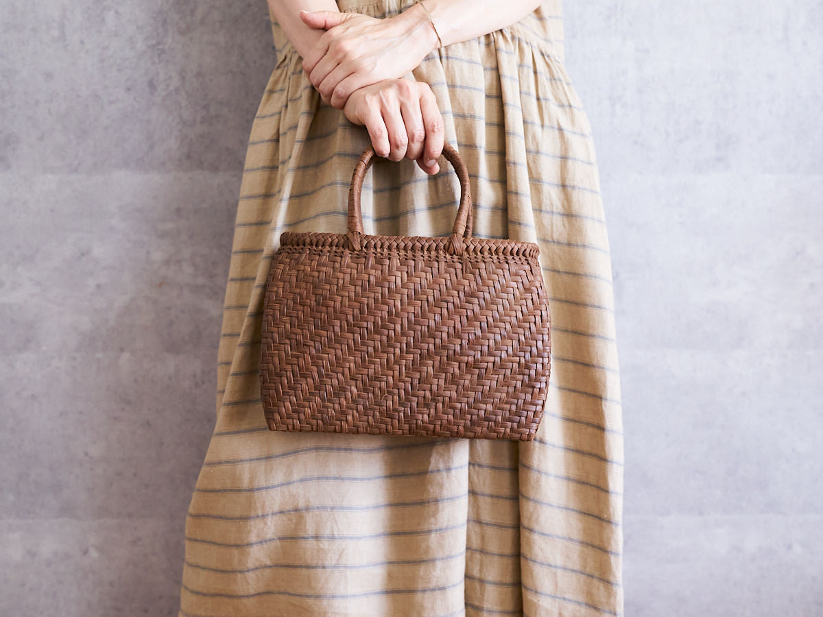 Basket Bag “Round” Small / Grapevine / Yamagata-JPN 150980-1