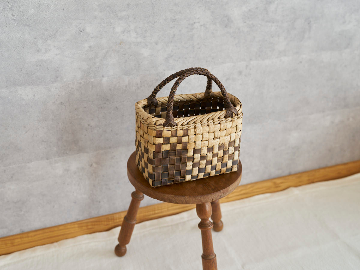 岩手県/くるみ 手提 表皮市松 パズル 1510740