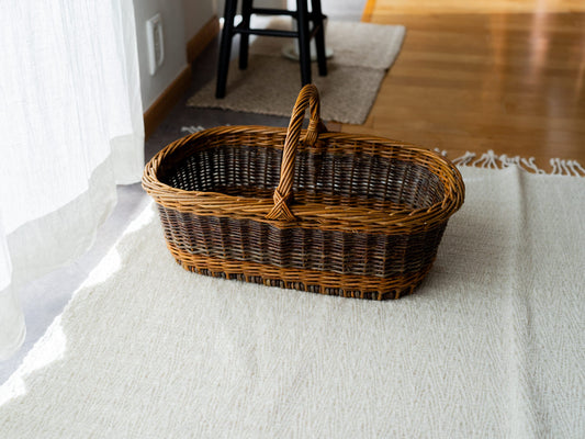 Oval Harvest Basket / Willow / FRA 630503