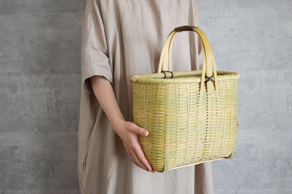 Shopping Basket Small / Madake Bamboo / Oita-JPN 220629