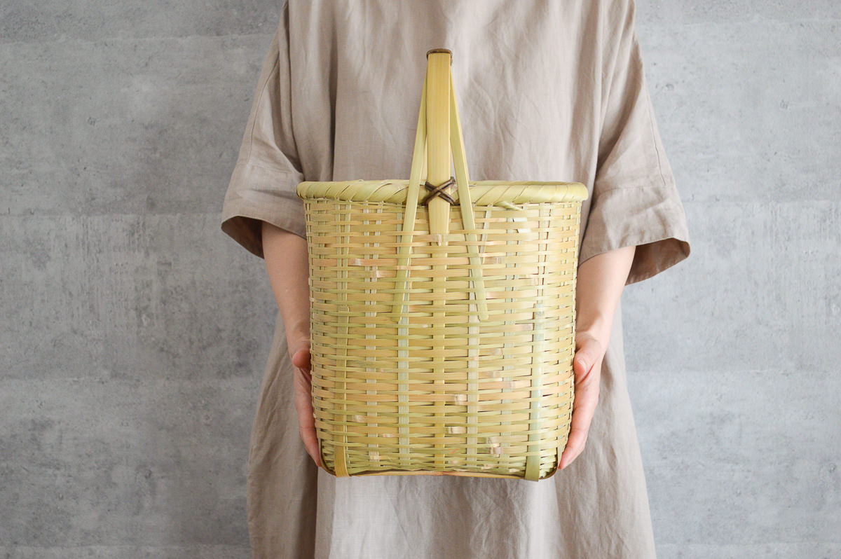 Shopping Basket Small / Madake Bamboo / Oita-JPN 220629