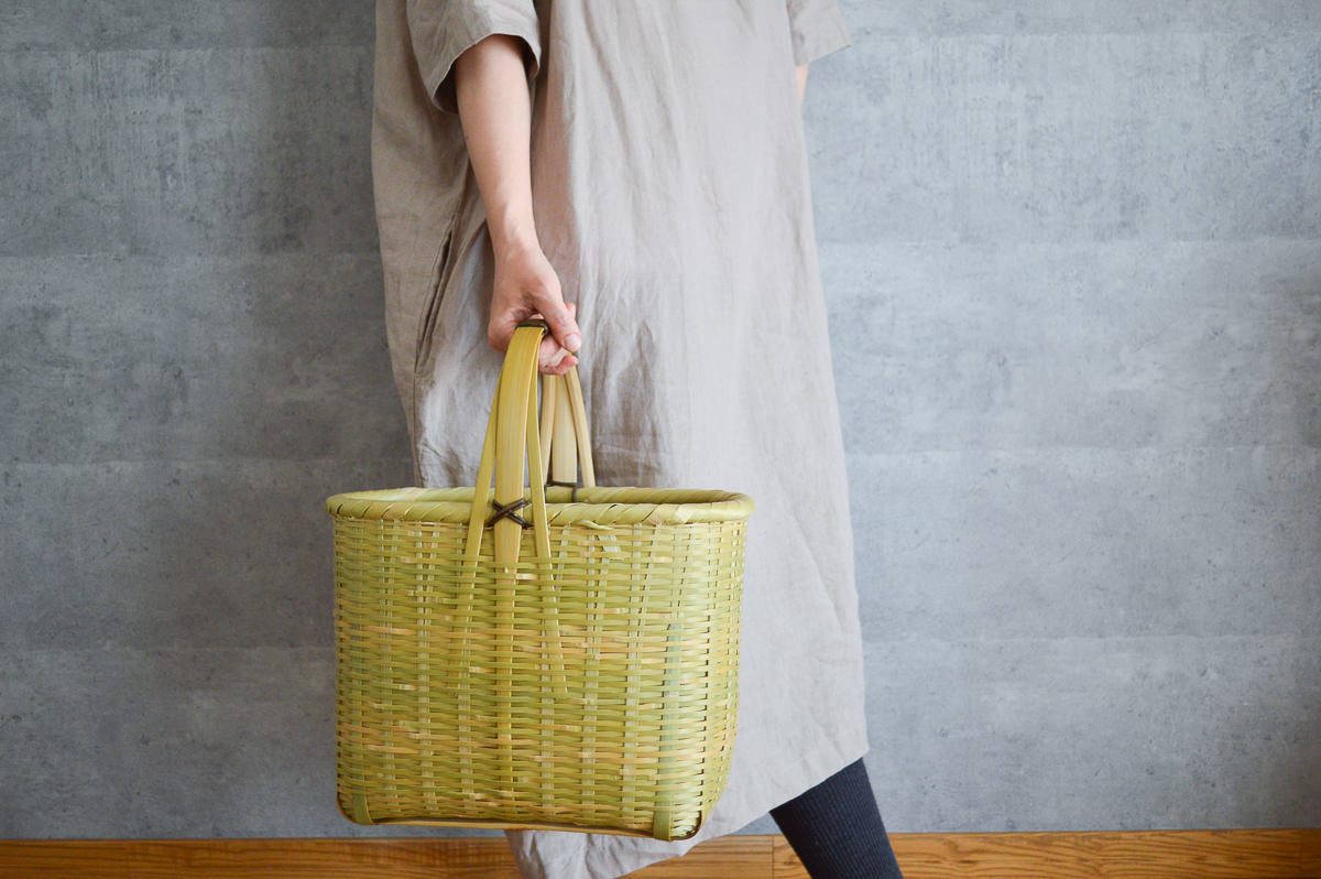 Shopping Basket Small / Madake Bamboo / Oita-JPN 220629