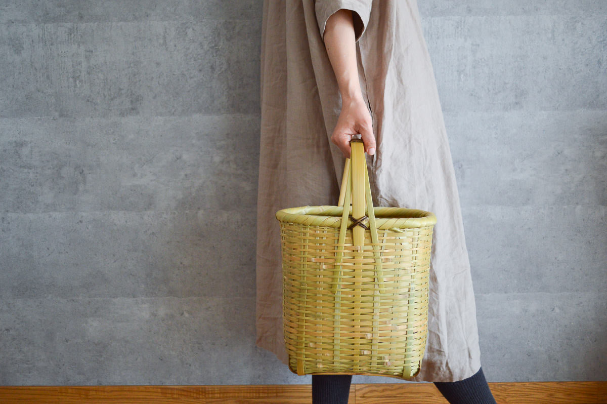 Shopping Basket Small / Madake Bamboo / Oita-JPN 220629