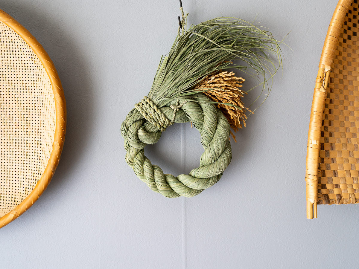 Shimekazari "Harmonious" XS, S 2sizes / Rice straw / Nagano-JPN 721024