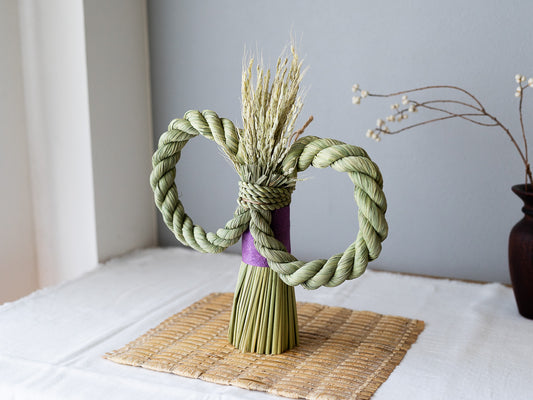 Shimekazari “Infinity Glass” / Rice Straw / Nagano-JPN 721055-1