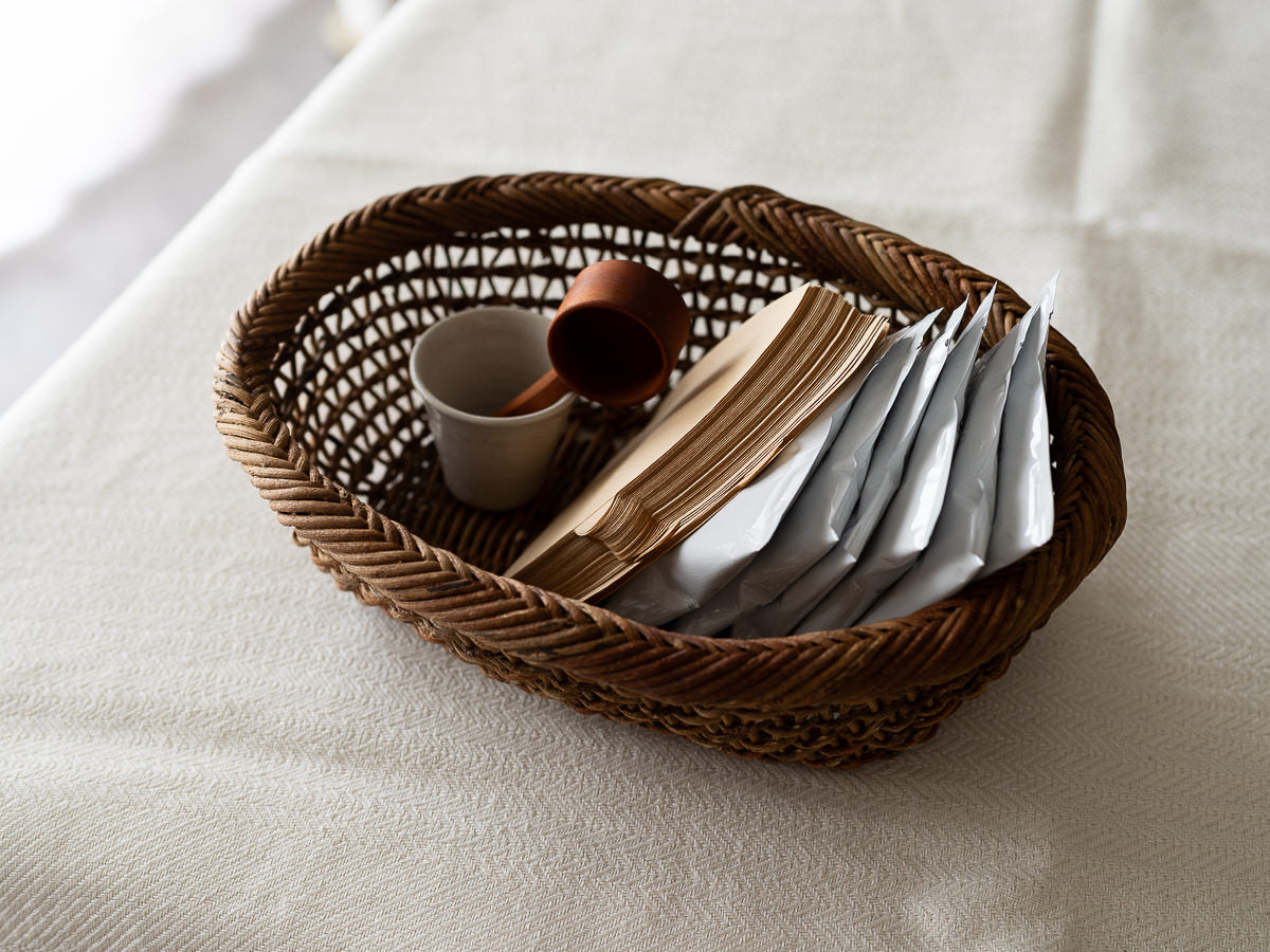 Oval Basket – Sukashi Weave / Akebi Vine / Nagano-JPN 311226