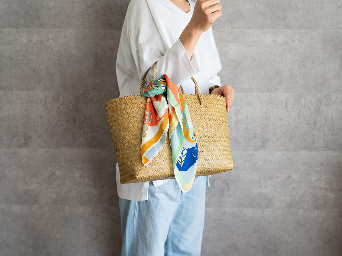 Slim Oval Basket Bag / Krajood Grass / THA 3115134