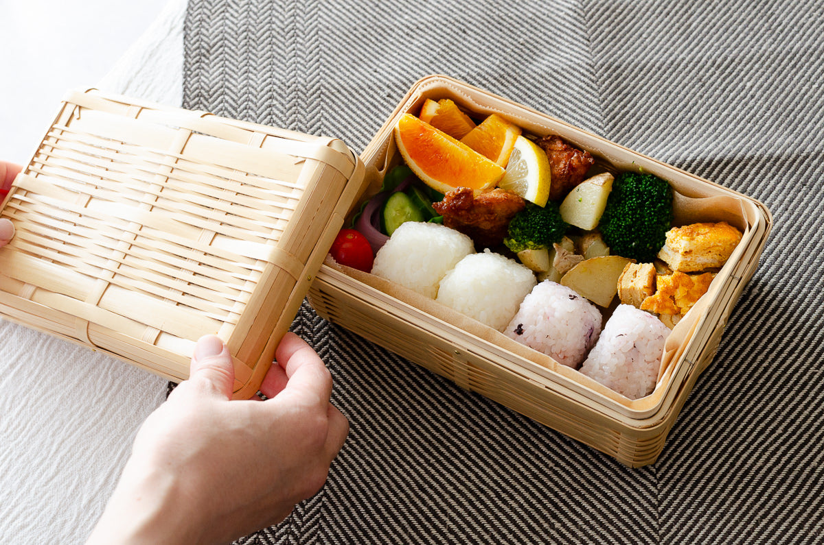 Lunch Box / White Bamboo / Kagoshima-JPN 321103