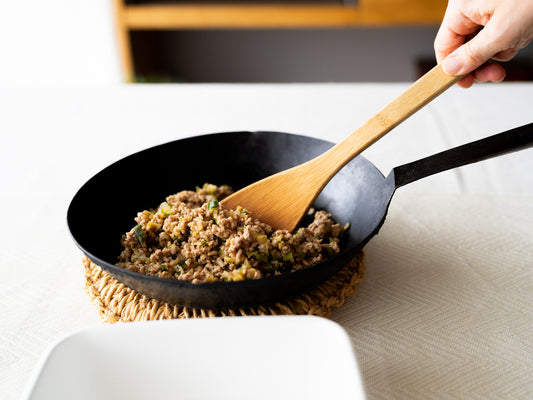 Cooking Spatula / Smoked Bamboo / Kochi-JPN 321208