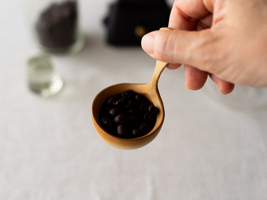 Coffee Measuring Spoon / Smoked Bamboo / Kochi-JPN 321214-1