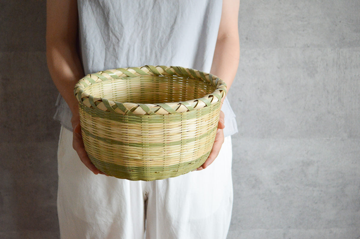 Home Kitchen Draining Basket / Madake Bamboo / Ibaraki-JPN 330601