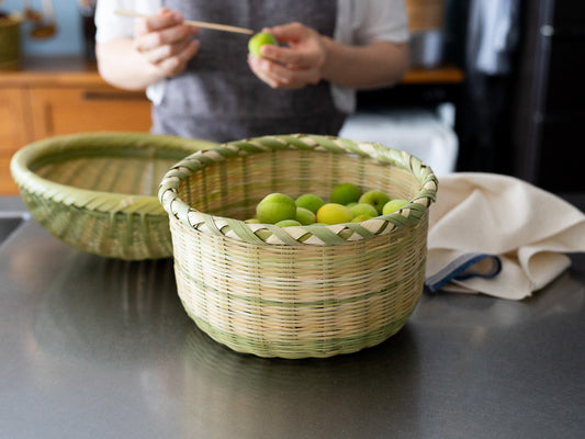 Home Kitchen Draining Basket / Madake Bamboo / Ibaraki-JPN 330601