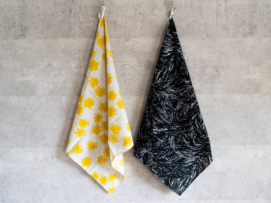 Bandana / Stole – Badala-Yellow, Triostar-Black (4 Types) / Khadi Cotton / IND 330929