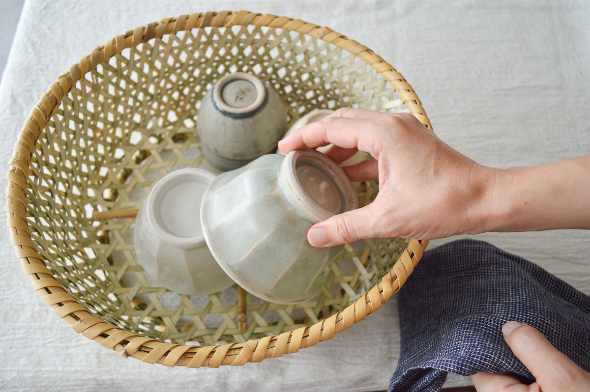 Dish Basket / Nemagari Bamboo / Nagano-JPN 610207